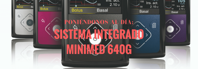 Sistema integrado Minimed 640G