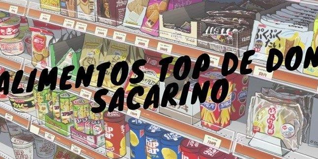 Las top 5 comidas de Don Sacarino