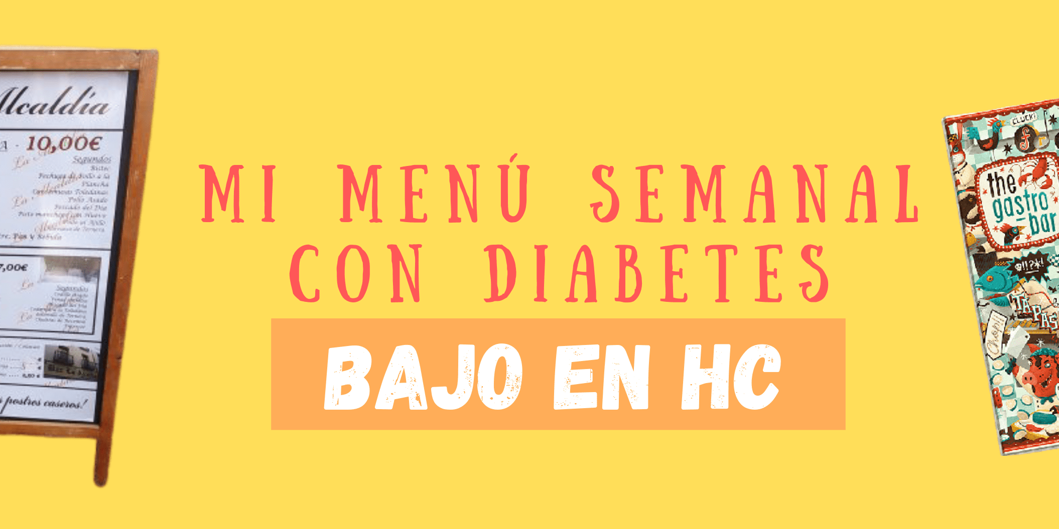Menú diabetes