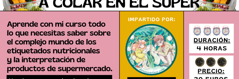 curso etiquetas nutricionales