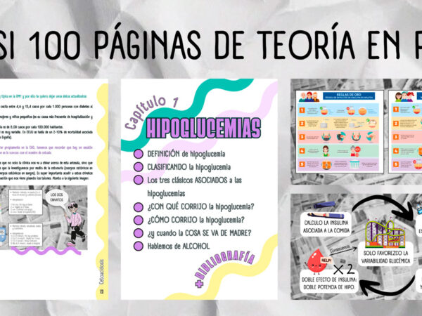 El curso definitivo de complicaciones agudas de la diabetes (para sanitarios y pacientes)